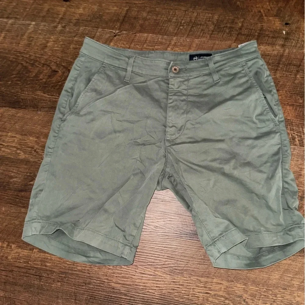 AG Wanderer 8.5-Inch Stretch Cotton Chino Shorts 30